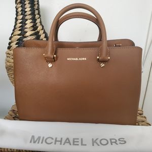 MICHAEL KORS Savannah Large Satchel